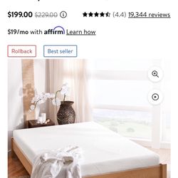 Memory Foam Full Mattres