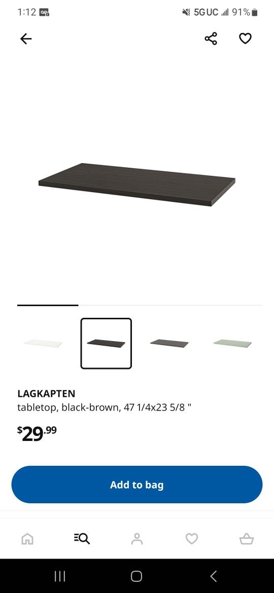 Ikea Table Top