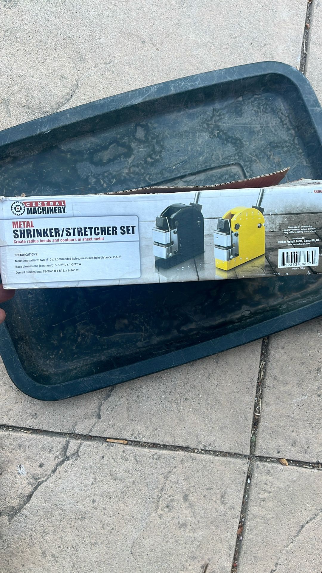 metal sprinkler / stretcher set