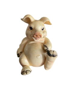 Adorable Vintage Pig Figurine