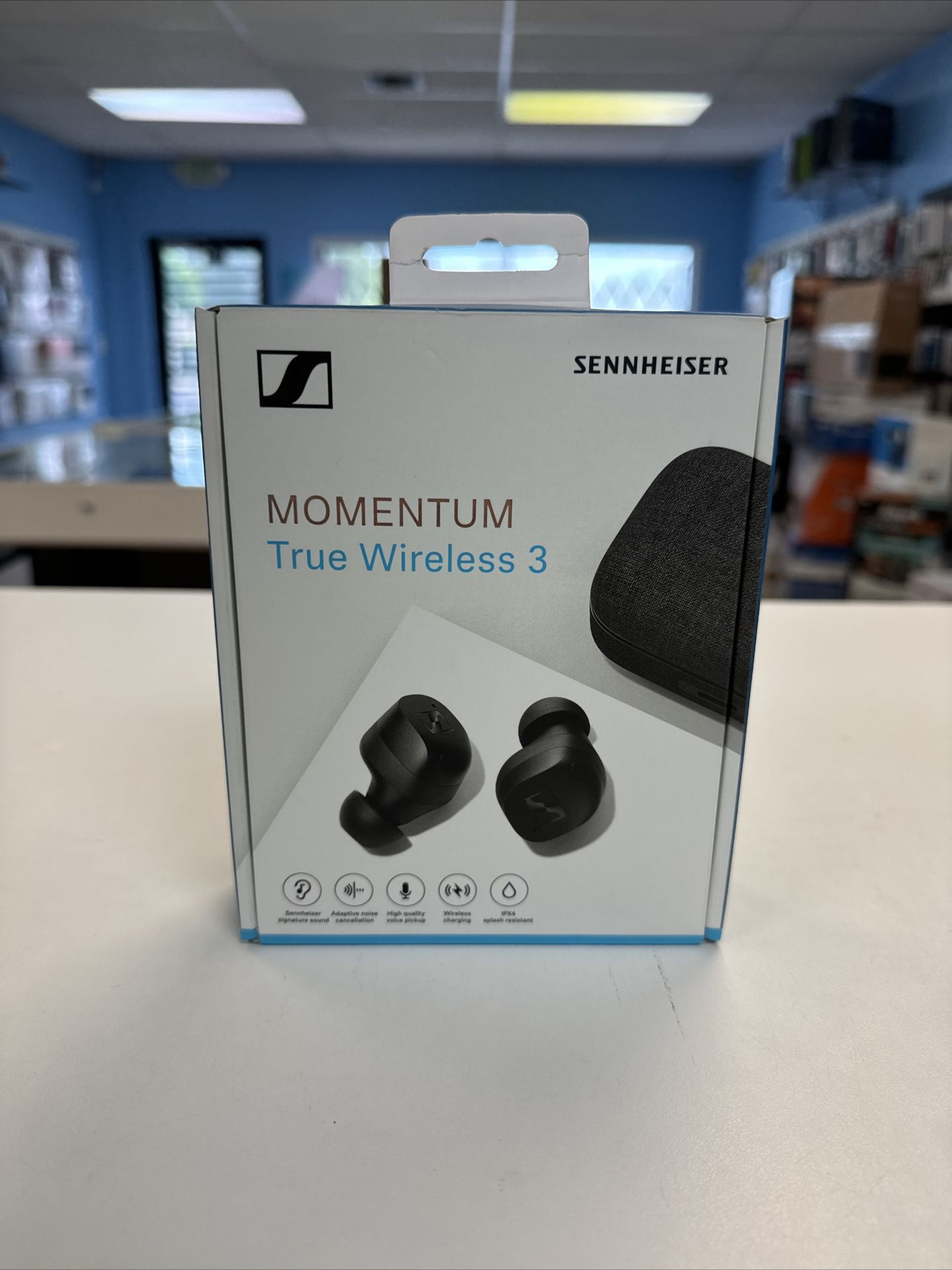 Sennheiser Momentum 3 True Wireless Noise Cancelling In-Ear Headphones Black New