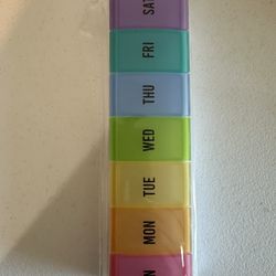 Weekly Pill Organizer Large, Easy Open Pill Box