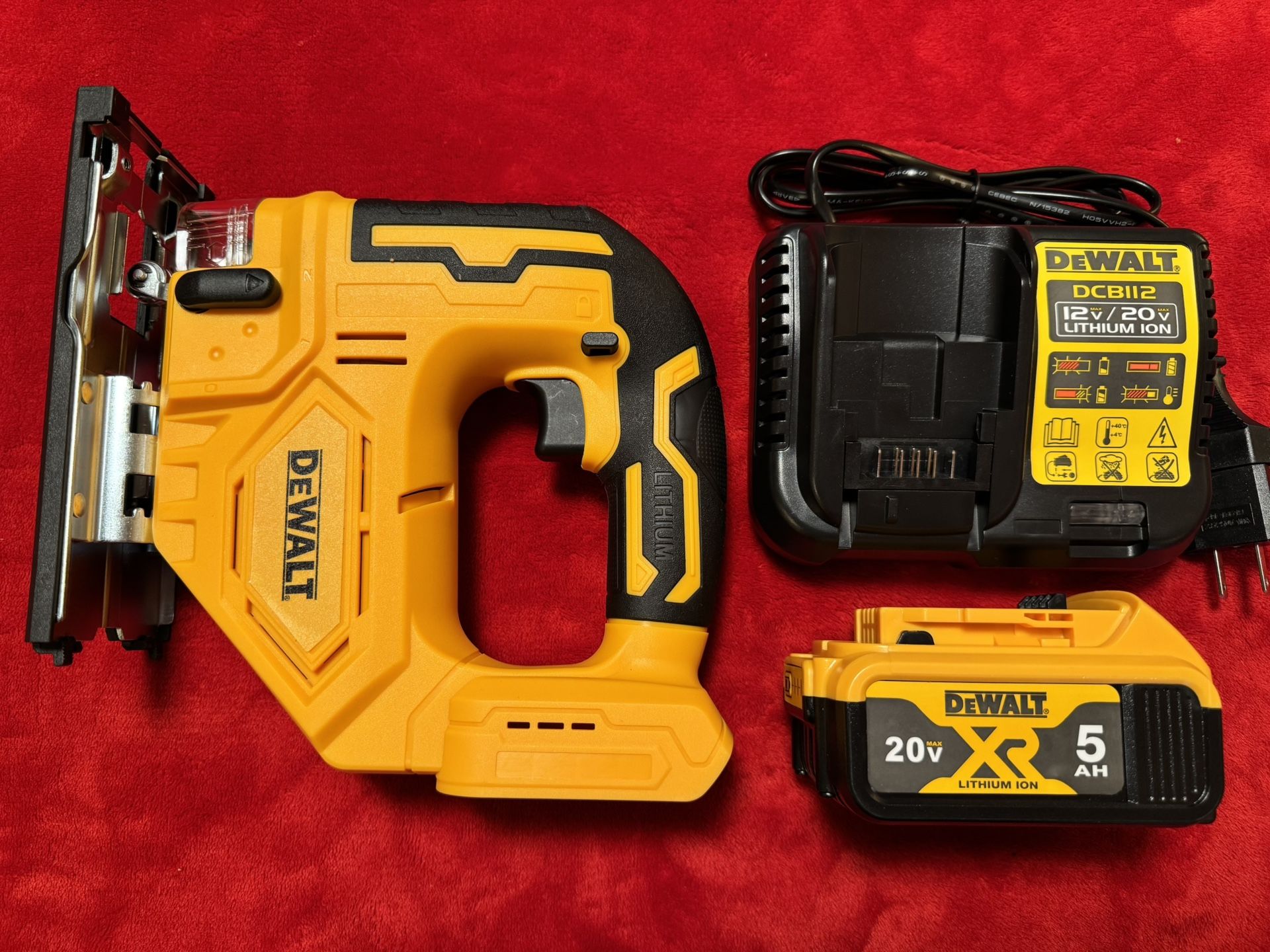 Dewalt 2700RPM Brushless Curve Saw Cordless Electric Jig Saw Portable Adjustable Woodworking Power Tool For Dewalt 20V Battery