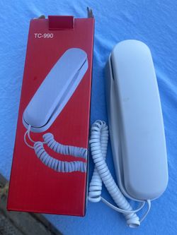 White new house phone