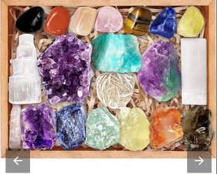 Deluxe Crystal Starter Kit (20 Pieces) – Wooden Box Edition