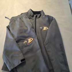 Bauer Jr. Ducks track suit