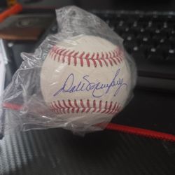 Dale MURPHY SIGNED BASEBALL