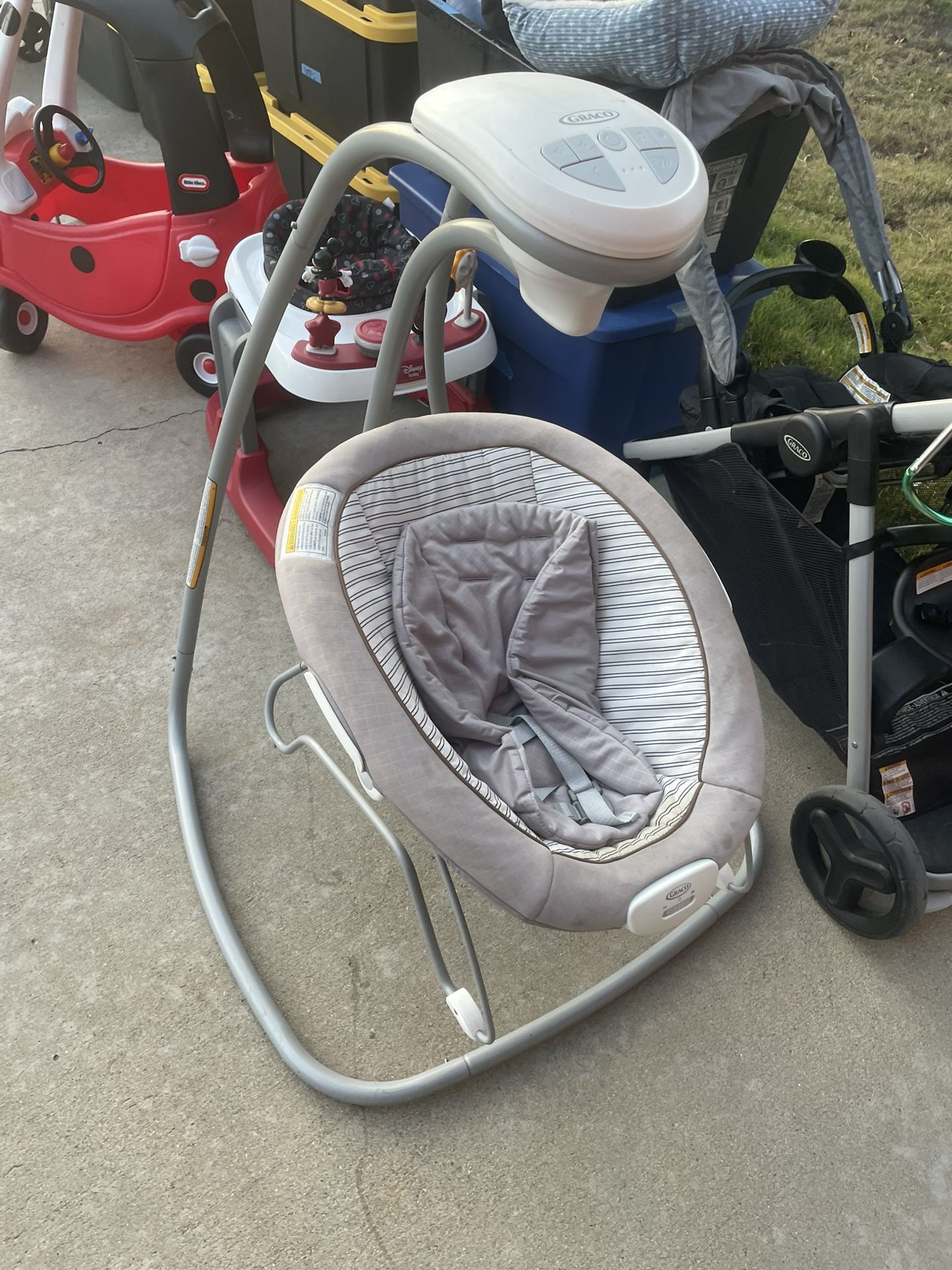 Baby Rocker Missing Cord