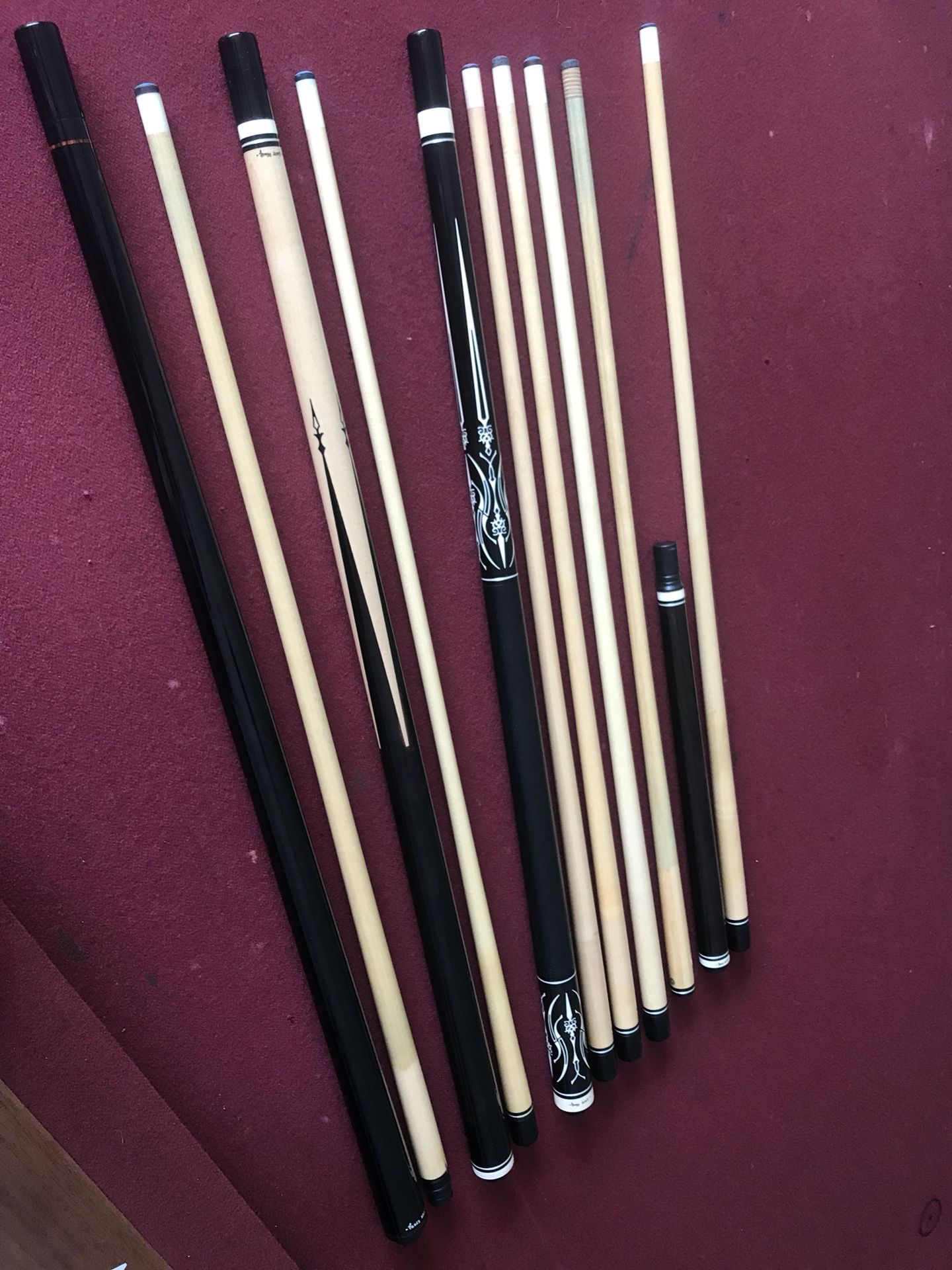 Keith Josey Pool Cues