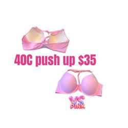 PINK VS BRA PUSH UP 40C ❤️❤️❤️