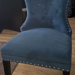 Oval Dark Dinning Table, 2 Chairs & Bench