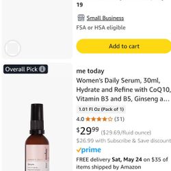 Me Today Daily Serum