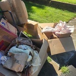 Free Boxes And Packing Paper 