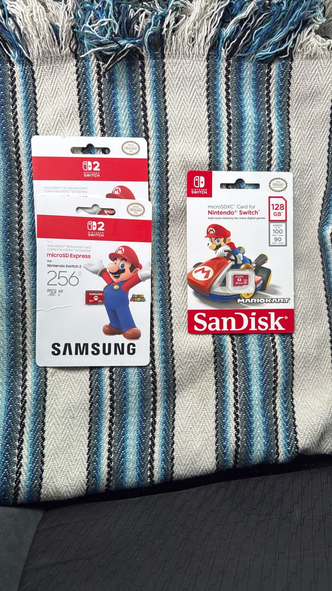 Switch and Switch 2 Memory Cards