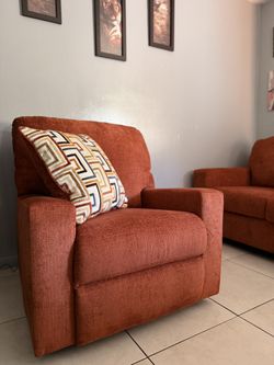 Aviemore Rust Rocker Recliner – Comfortable & Stylish