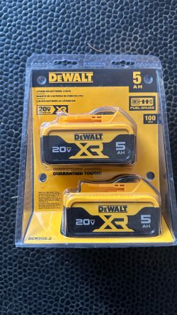 DeWalt batteries