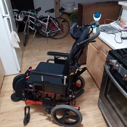 Quickie Iris Wheelchair With Jay Union Padding
