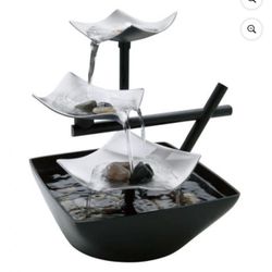 NIB -  Homedics Tabletop Water Fountain