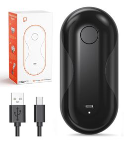 Electric Can Opener, Auto-Stop, USB-C Rechargeable, Side-Cut Smooth Edge, Hands Free Automatic Can Opener for Seniors & Arthritis Patients (Black)