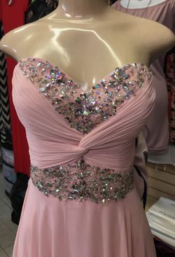 Peach Prom Dress