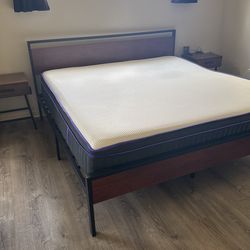 Nectar King Mattress + King Bed Frame