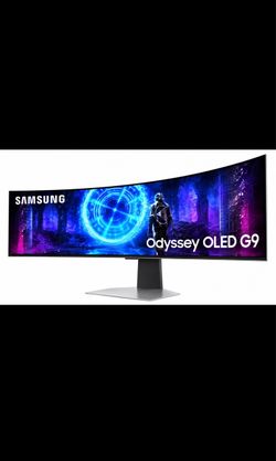 BRAND NEW 49-inch Samsung Odyssey OLED G9 Gaming Monitor – 240Hz, Dual QHD
