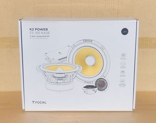 Focal Car Speakers K2 Power Series 6 1/2" 2-Way Component Speaker System 240 Watts ES 165 KX2E 🚨 Payment Options Available 🚨 No Credit Needed 🚨