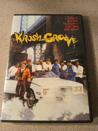 krush groove (1985) dvd - used once