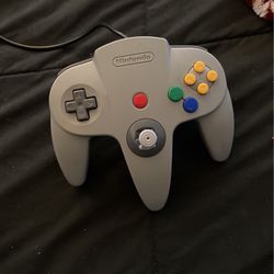 N64 Controller With Memory Card