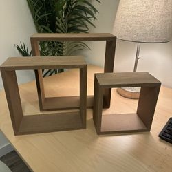 Square Floating Shelves