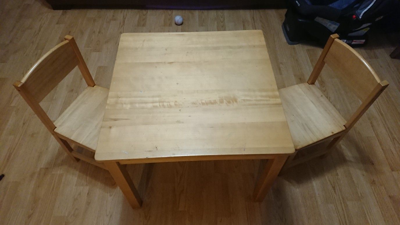 $35 KidKraft tables with chairs