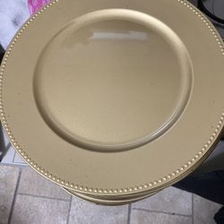 Gold Charger Plates 