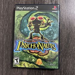 Psychonauts PS2 Black Label Complete w/ Manual