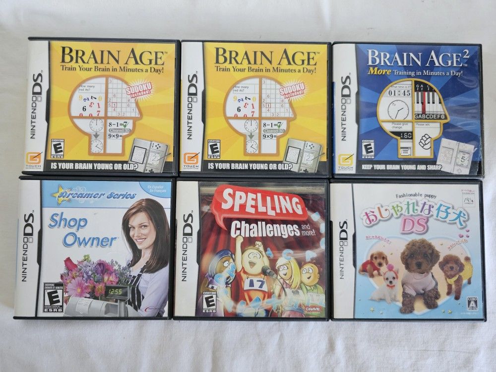 Nintendo DS Games (Price For Each)
