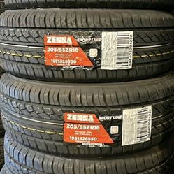 205/55/16 Set De Llantas 