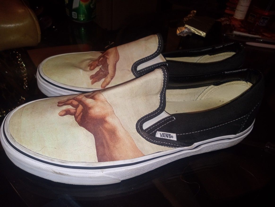 VANS SIZE TEN SKATER SHOES SIZE TEN