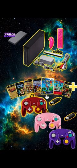 Black Wii 𝑷𝑳𝑼𝑺 𝑴𝑶𝑹𝑬
