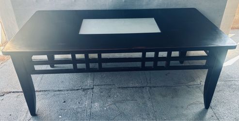 Rustic Asian inspired coffee table