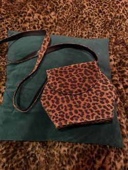 Leopard Print Purse