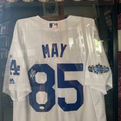 Dustin May Signed Jersey JSA Certified