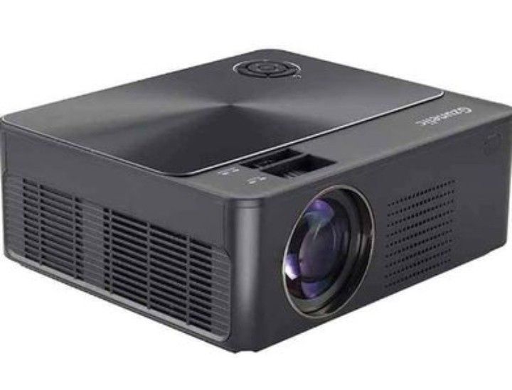 8500 Lumens Native1080p Projector, Gzunelic Home Theater Full HD Projector,80,000 Hours LED Lamp Vid