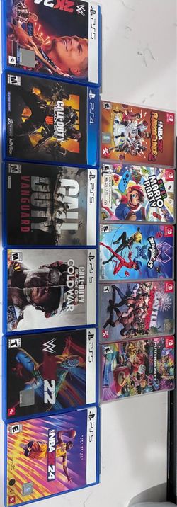PS5 & NINTENDO GAMES