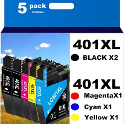 LC401XL Ink Cartridges for Brother Printer Compatible for LC401 Ink Cartridges 