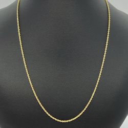 14 K Gold Rope Chain.New