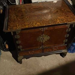 Oriental Style Dresser/Cabinet
