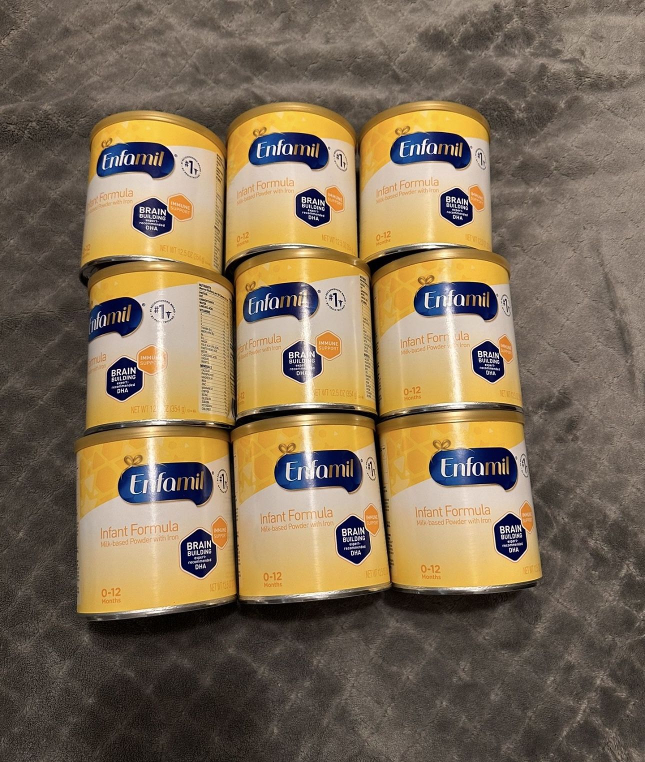 Yellow Enfamil Formula 12.5oz 