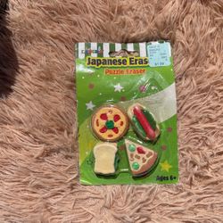 FASHION ANGELS CRAZERASERS COLLECTIBLE PUZZLE ERASERS SERIES 1 FOOD