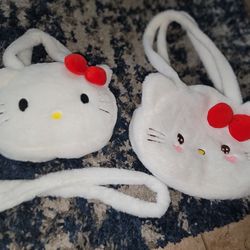 Hello Kitty Plush Purses