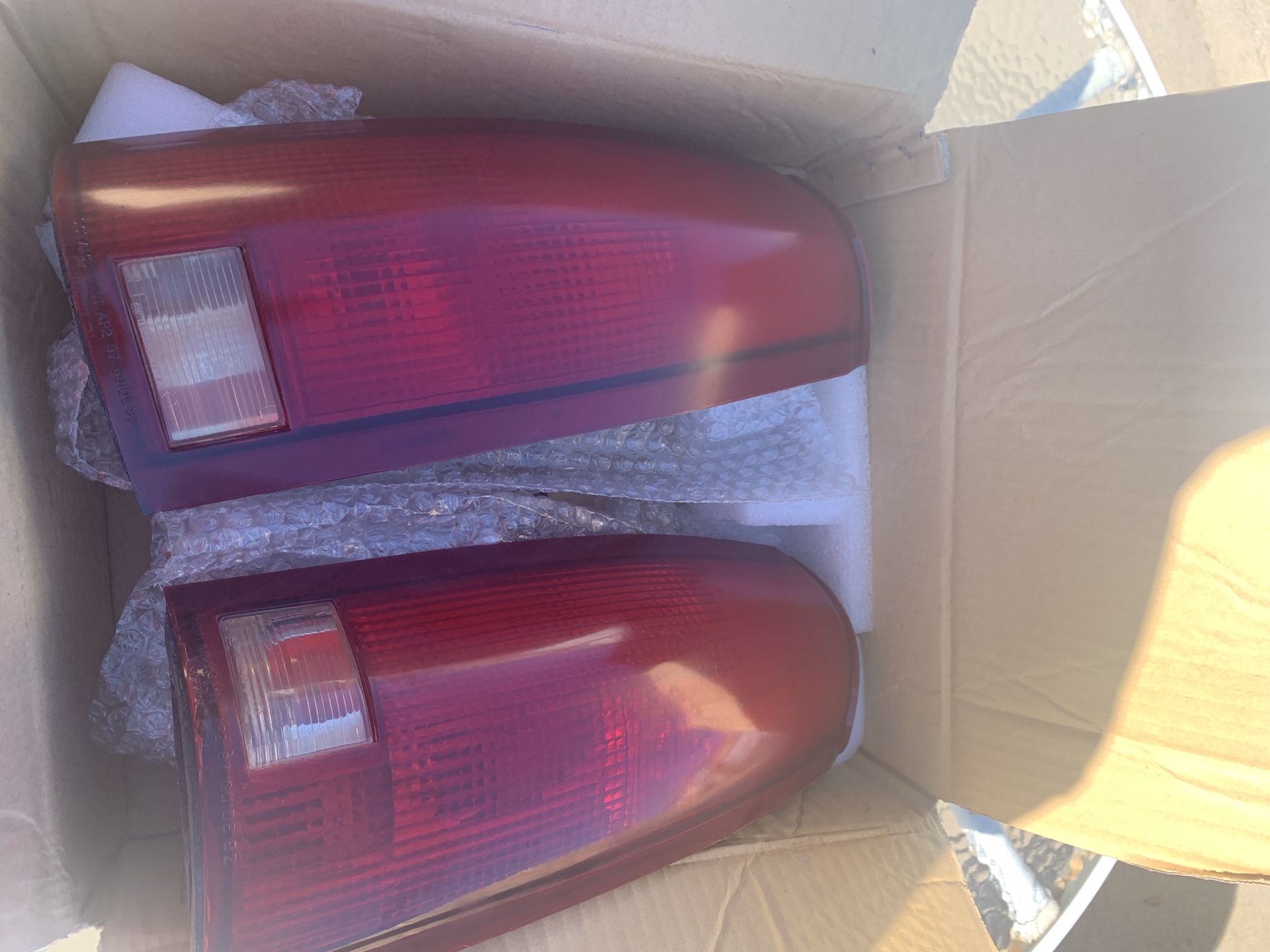 Pair Of Tail Light Lens