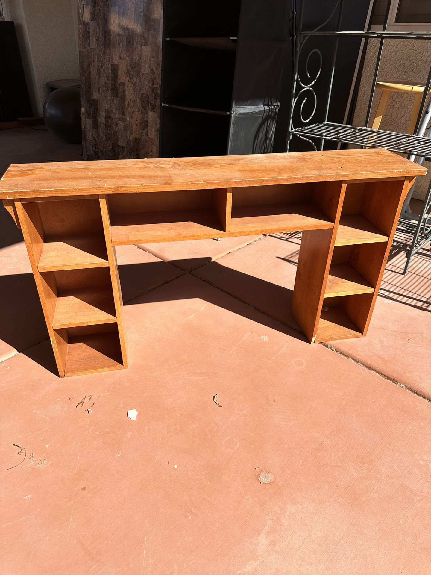 TV Stand - Wood Shelf 